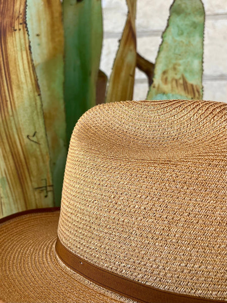 Stetson Open Road Hemp Tan Straw Hat