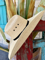 Sunbody 5-Brim Palm Straw Hat