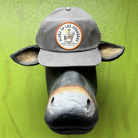 Gray & Orange Men's Glory to the Vaqueros Cap - Blair's Western Wear Marble Falls, TX
