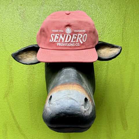 Brick Red Men's Sendero Logo Cap - Blair's Western Wear Marble Falls, TX