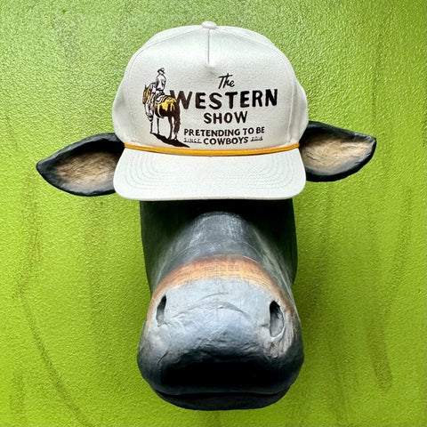 Natural & Brown Men's The Western Show Cap - Blair's Western Wear Marble Falls, TX