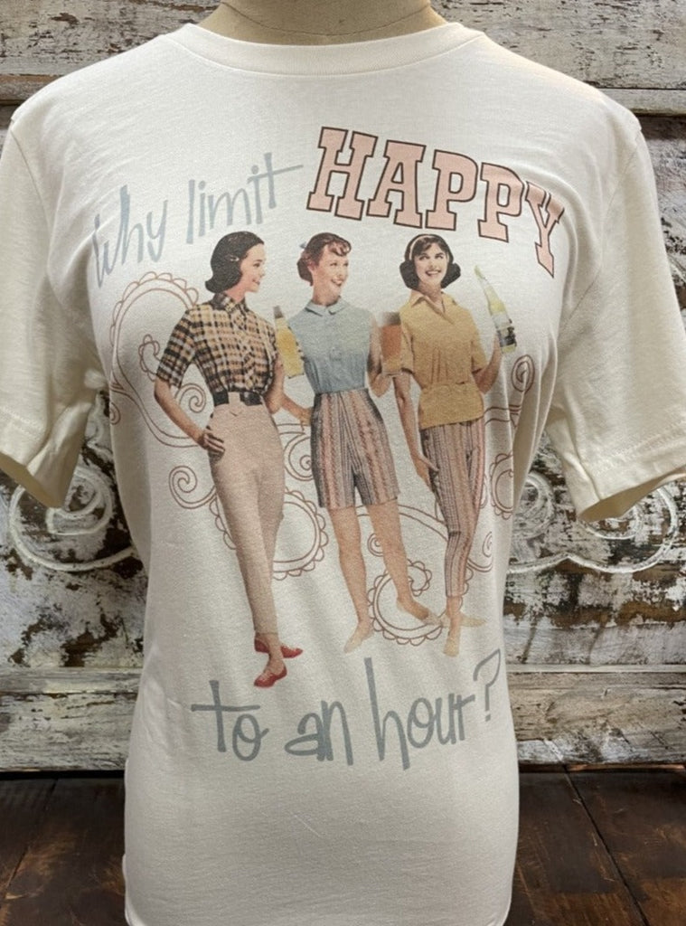 Ladies T-Shirt - HAPPY HOUR