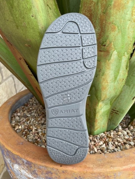 Ariat Men's Hilo Shoe in Grey with Aztec Pattern - 10040438 - Blair's Western Wear Marble Falls, TX