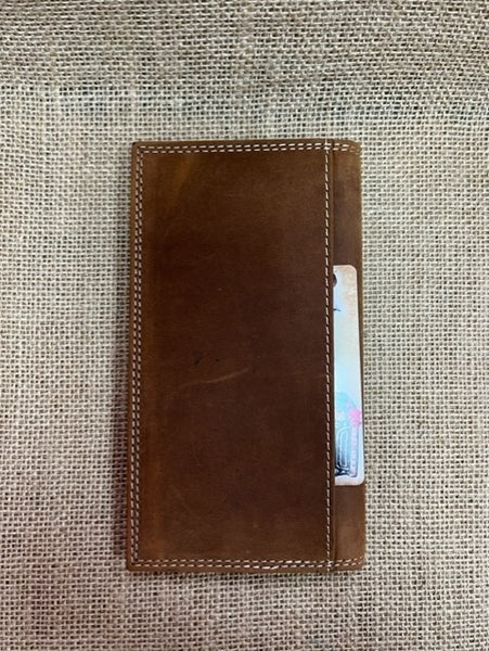 Men's Ariat Checkbook Wallet in Brown - A3548044 - Blair's Western Wear Marble Falls, TX