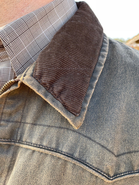 Men's Cripple Creek Bombed Leather Jacket - CW2307 - Blair's Western Wear Marble Falls, TX
