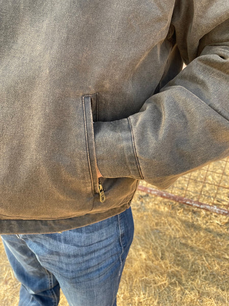 Men's Cripple Creek Bombed Leather Jacket - CW2307 - Blair's Western Wear Marble Falls, TX
