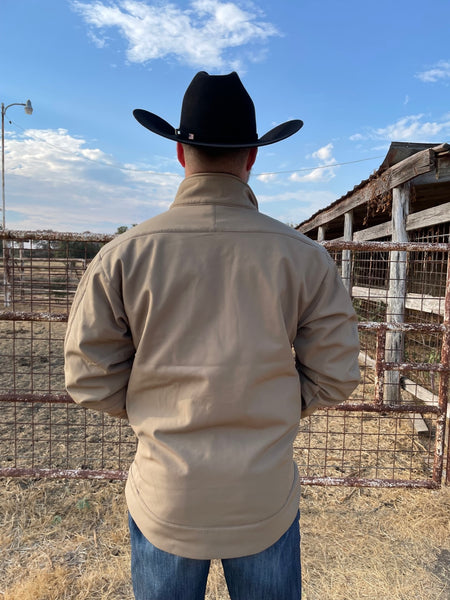 Men's Tan Cinch Jacket with Weather Resistant Technology - MWJ1567008 - BLAIR'S WESTERN WEAR MARBLE FALLS, TX
