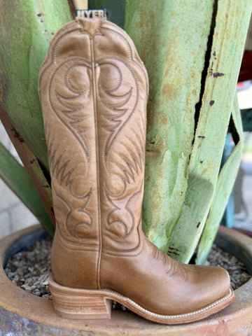 Honey Tan Ladies Cowgirl Boots - HW42008 - Blair's Western Wear Marble Falls, TX
