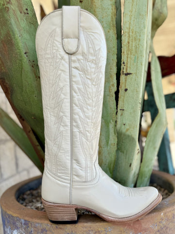 Off White Ladies Macie Bean Cowgirl Boots - M5224 - Blair's Western Wear Marble Falls, TX