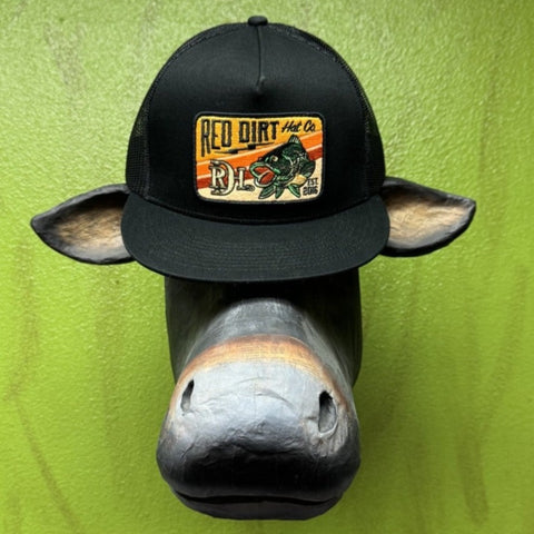 Black & Orange Red Dirt Hat Co. RDHC387 - Blair's Western Wear Marble Falls, TX