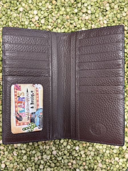 Men's Checkbook Wallet - D250010448