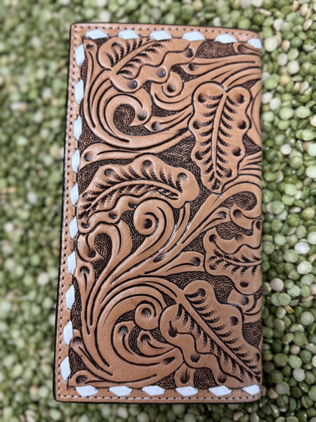 Men's Checkbook Wallet - D250010448