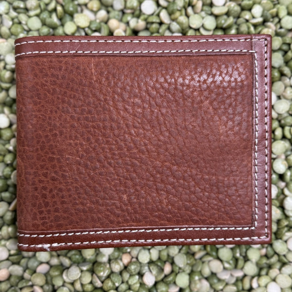 2Tone Brown Men's Bifold Wallet - W328