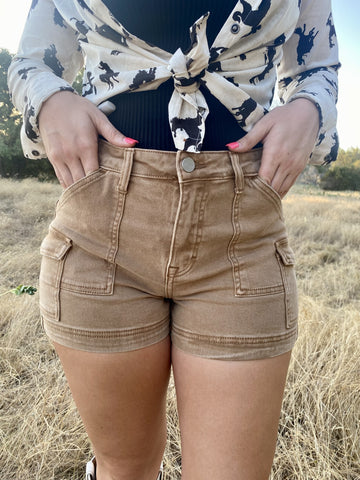 Ladies Cargo Shorts - RDS6150T