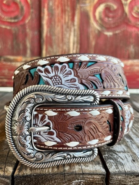 Ladies Floral Sunflower Belt