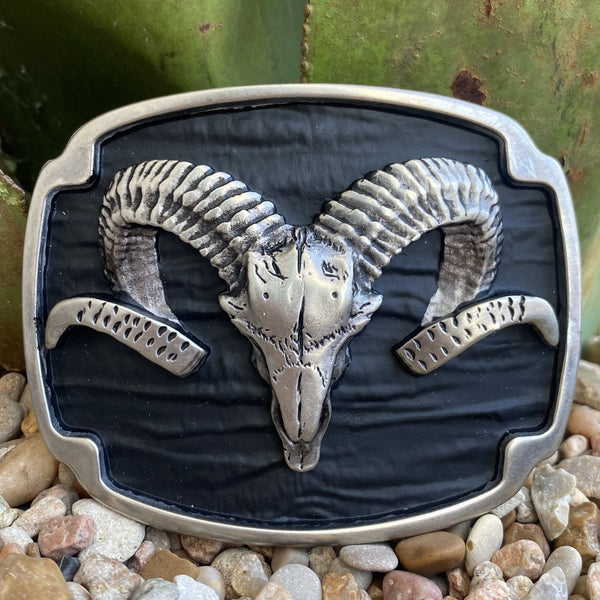 Montana Ram Buckle - A978S - BLAIR'S Western Wear located in Marble Falls TX