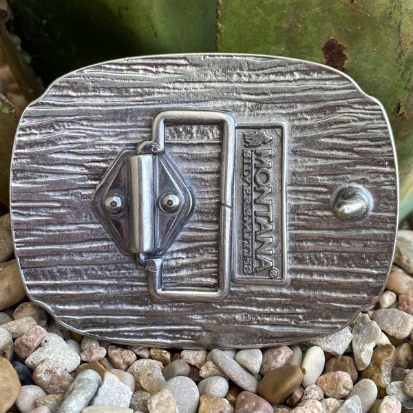 Montana Ram Buckle - A978S - BLAIR'S Western Wear located in Marble Falls TX