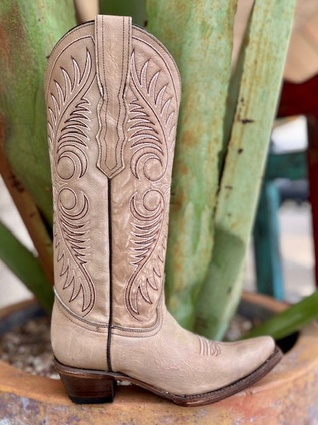 Women's Corral Boot with Embroidery - L6116 - Blair's Western Wear Marble Falls, TX 