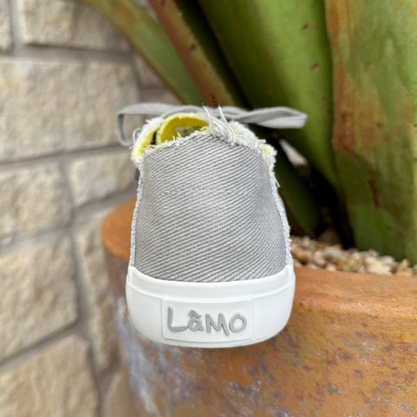 Ladies Washed Grey Lamo Footwear VIta Laceup Shoe (EW910G) - BLAIR'S Western Wear located in Marble Falls TX.