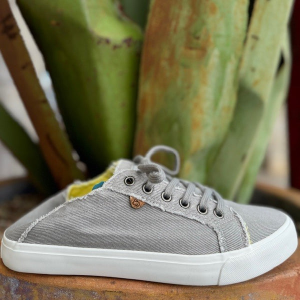 Ladies Washed Grey Lamo Footwear VIta Laceup Shoe (EW910G) - BLAIR'S Western Wear located in Marble Falls TX.