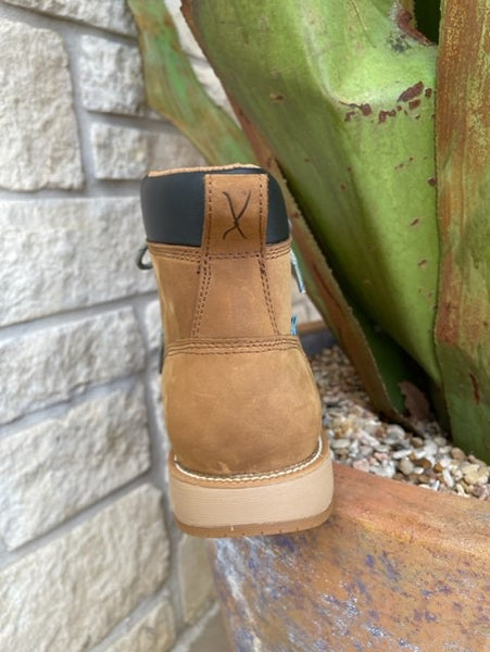 Men's Twisted X Lace-Up Nano Toe Work Boot - MCAXNW1 - Blair's Western Wear Marble Falls, TX