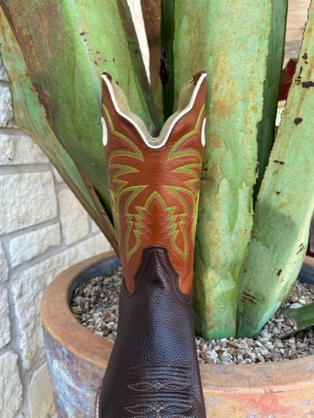 Men's R. Watson Boot in a Blunt Toe and Cinnamon Top - RW8023-1 - Blair's Western Wear Marble Falls, TX