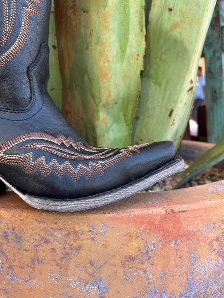 Women's Tall Black Ariat Boot in Black & Brown - 10042447 - Blair's Western Wear Marble Falls, TX