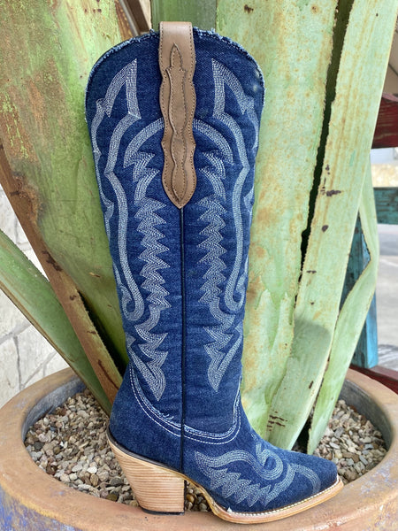 Blue Jean Ladies Western Corral Boot - Z5226 - Blair's Western Wear Marble Falls, TX