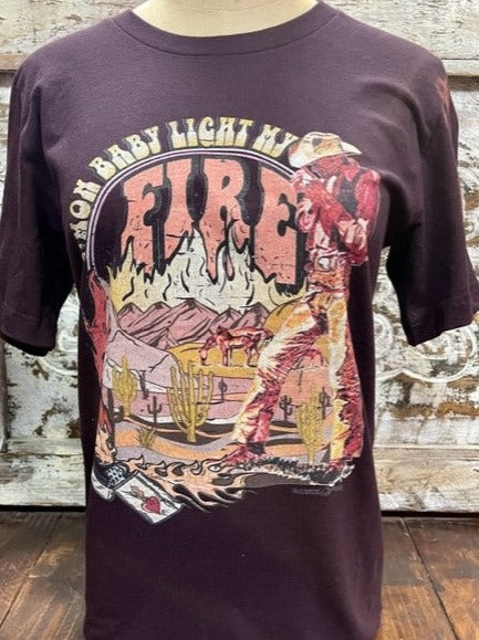 Ladies T-Shirt - Lite My Fire