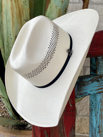 Ariat 20X Cattleman Crease Straw Cowboy Hat - A73280 - Blair's Western Wear Marble Falls, TX