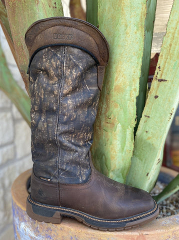 Men's Camo Waterproof Tall Snake Boots by Rocky - RKW0348 - Blair's Western Wear Marble Falls, TX 