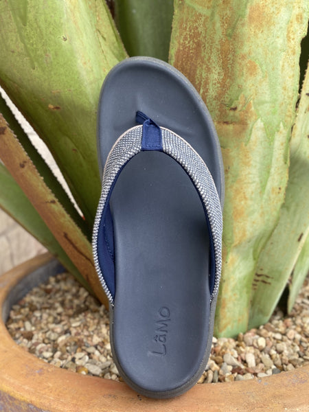 Men's Lyle Navy LâMO-LITE Flip Flop (EM2224NAV) - BLAIR'S Western Wear located in Marble Falls TX. 