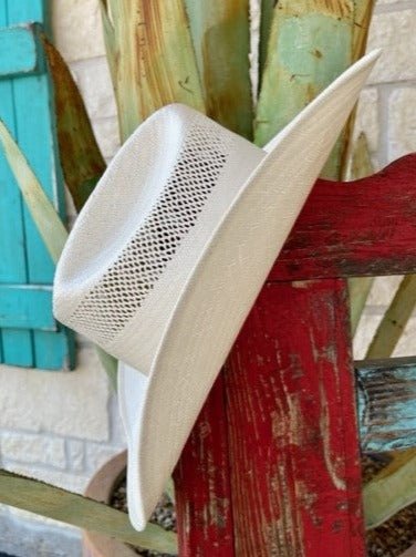 Twister 20X Shantung Cattleman Straw Hat
