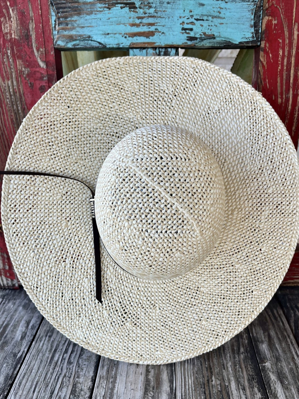 Twister Natural Jute 5-Brim Straw Hat