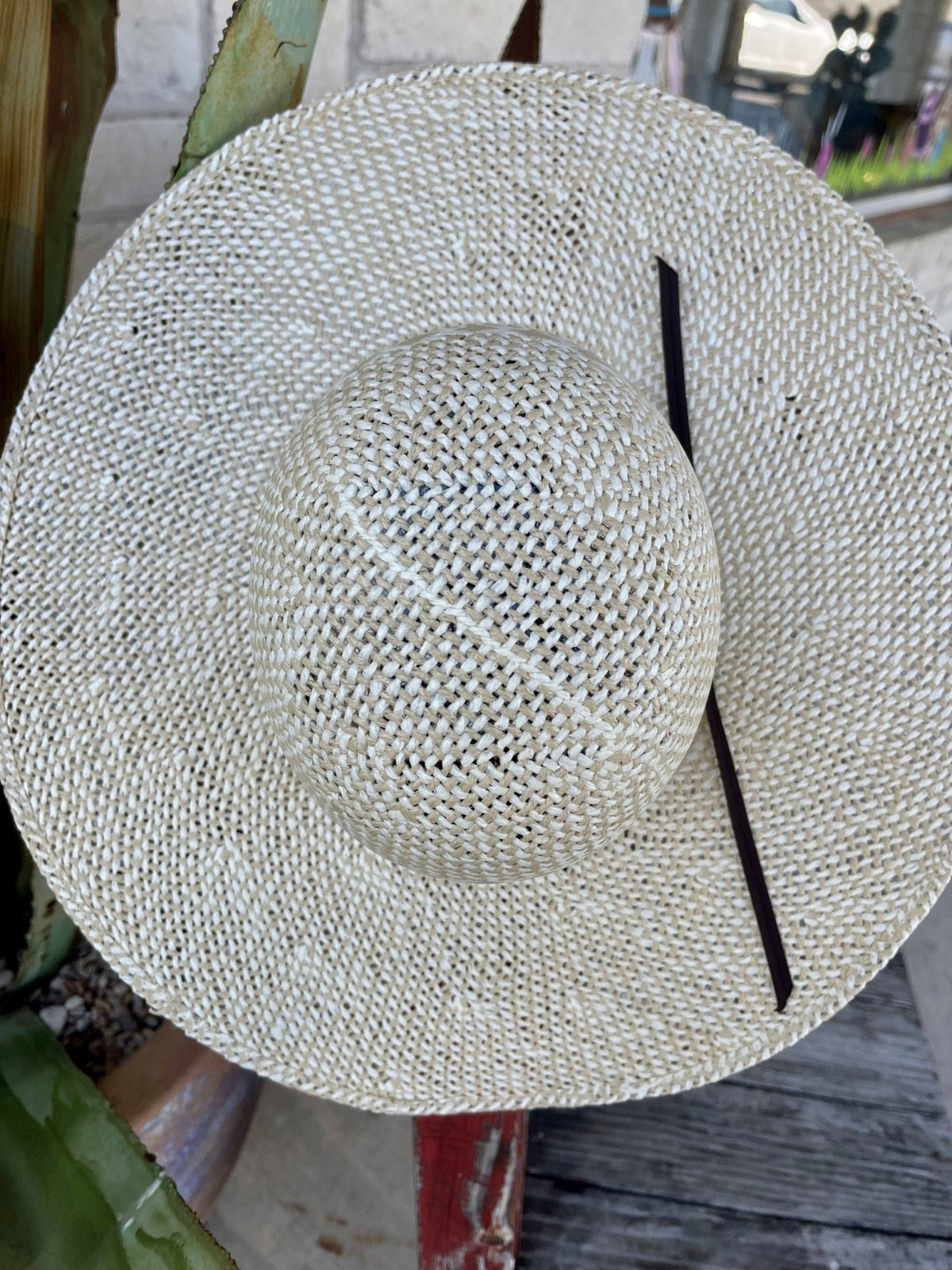 Twister Natural Jute 5-Brim Straw Hat