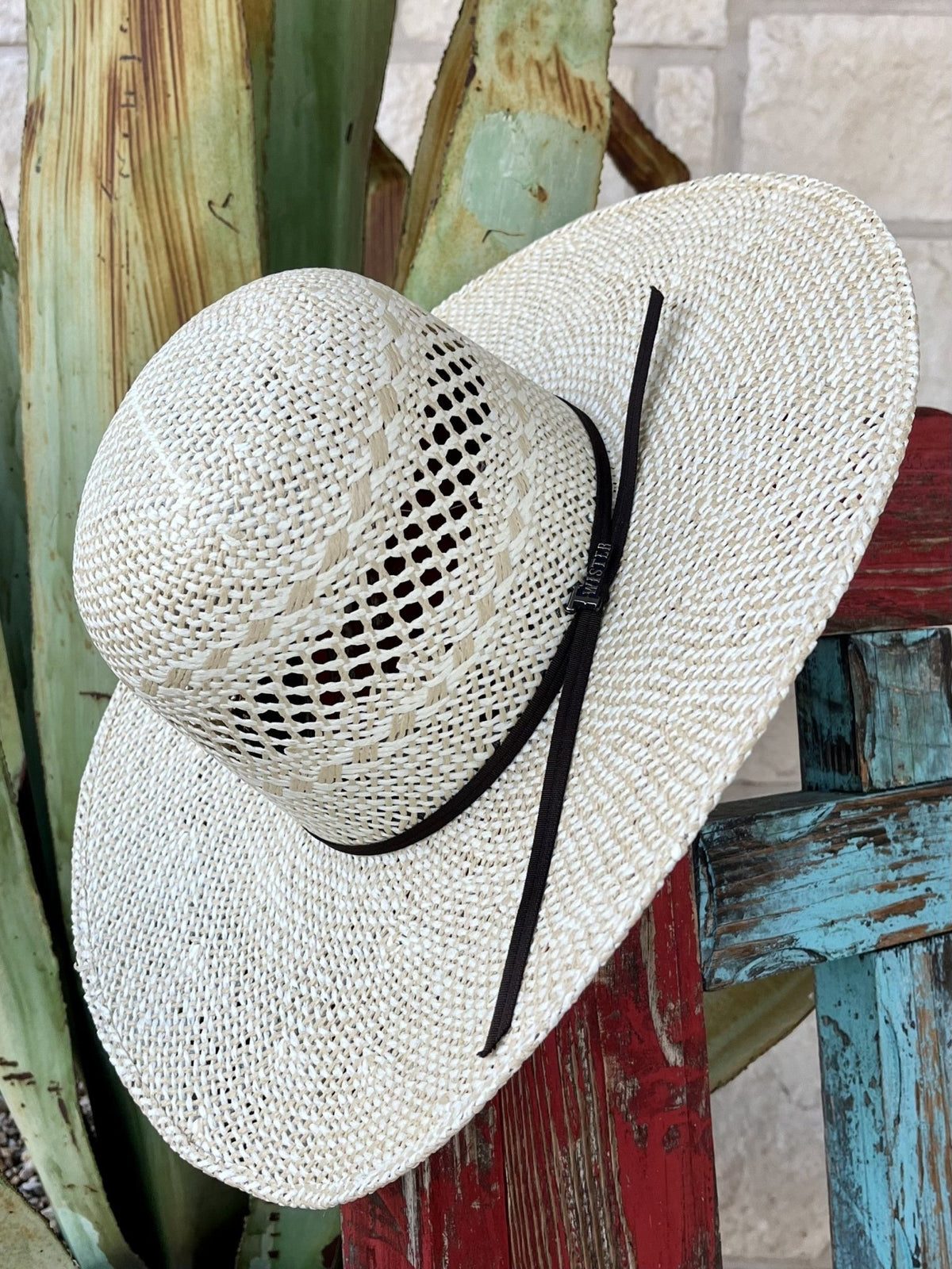 Twister Natural Jute 5-Brim Straw Hat