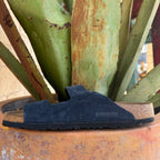 Unisex Birkenstock Arizona Blue Night Soft Footbed Sandal
