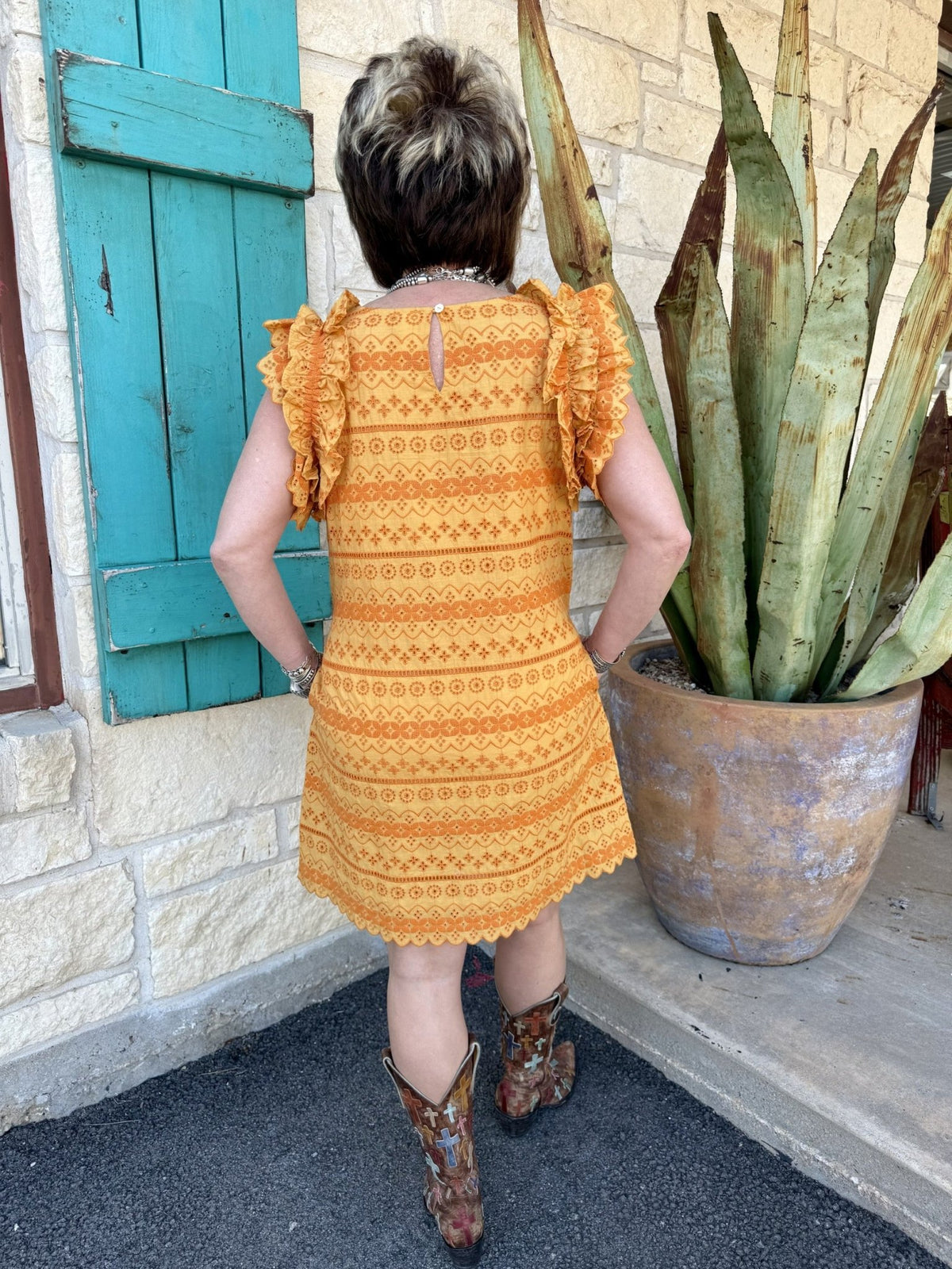 Women's Amber Embroidered Dress