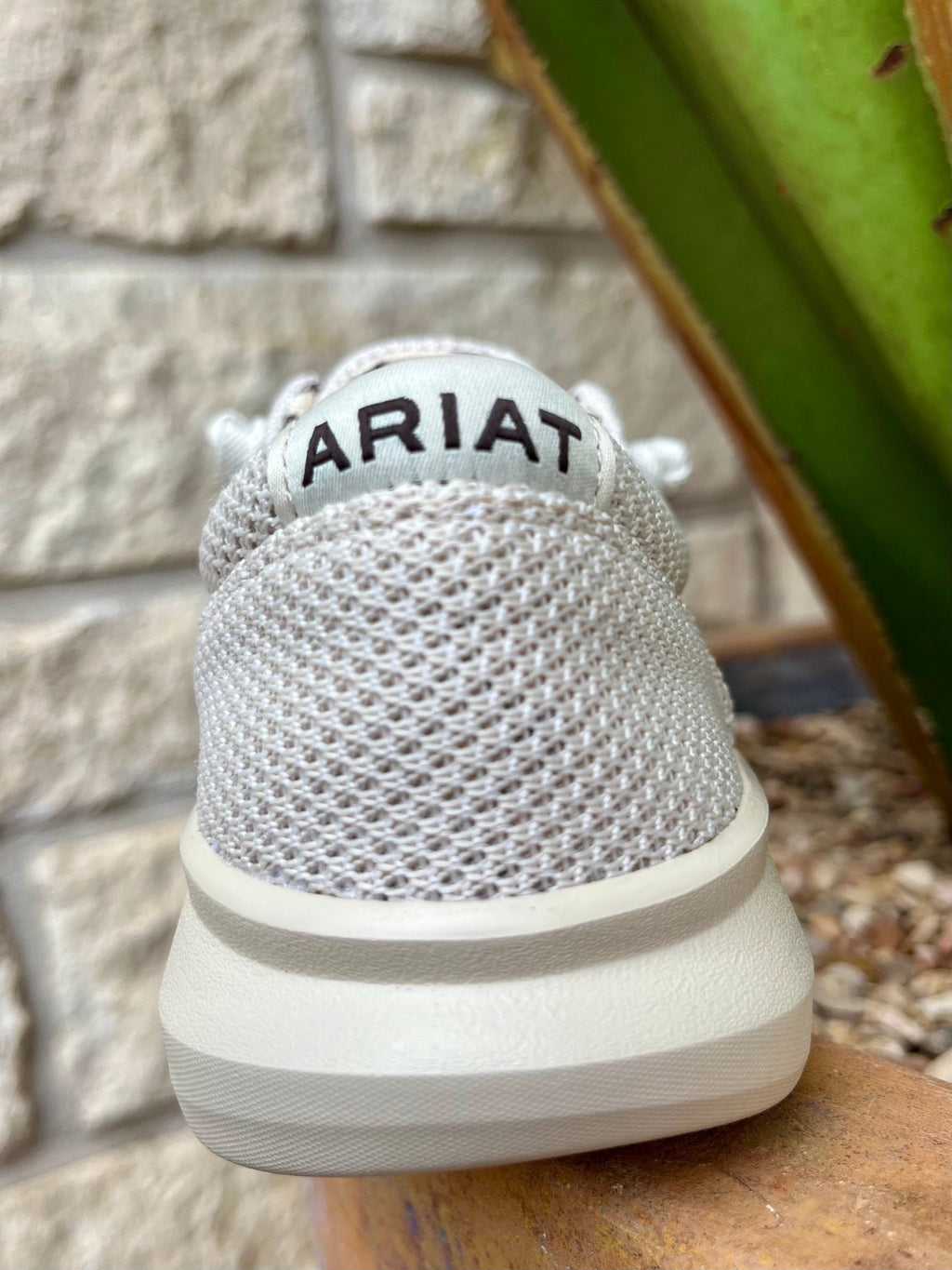 Women's Ariat Cream Mesh Hilo Casual Shoe