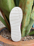 Women's Ariat Hilo Hot Pink Roughout Slip-On