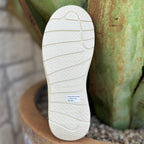 Women's Ariat Hilo Off-White Brown Cowhide Print Slip-On