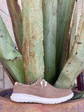 Women's Ariat Tan Tooled Suede Hilo Casual Shoe