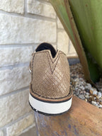 Women's Brown Snake-Print Cruiser Slip-On