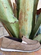 Women's Brown Snake-Print Cruiser Slip-On