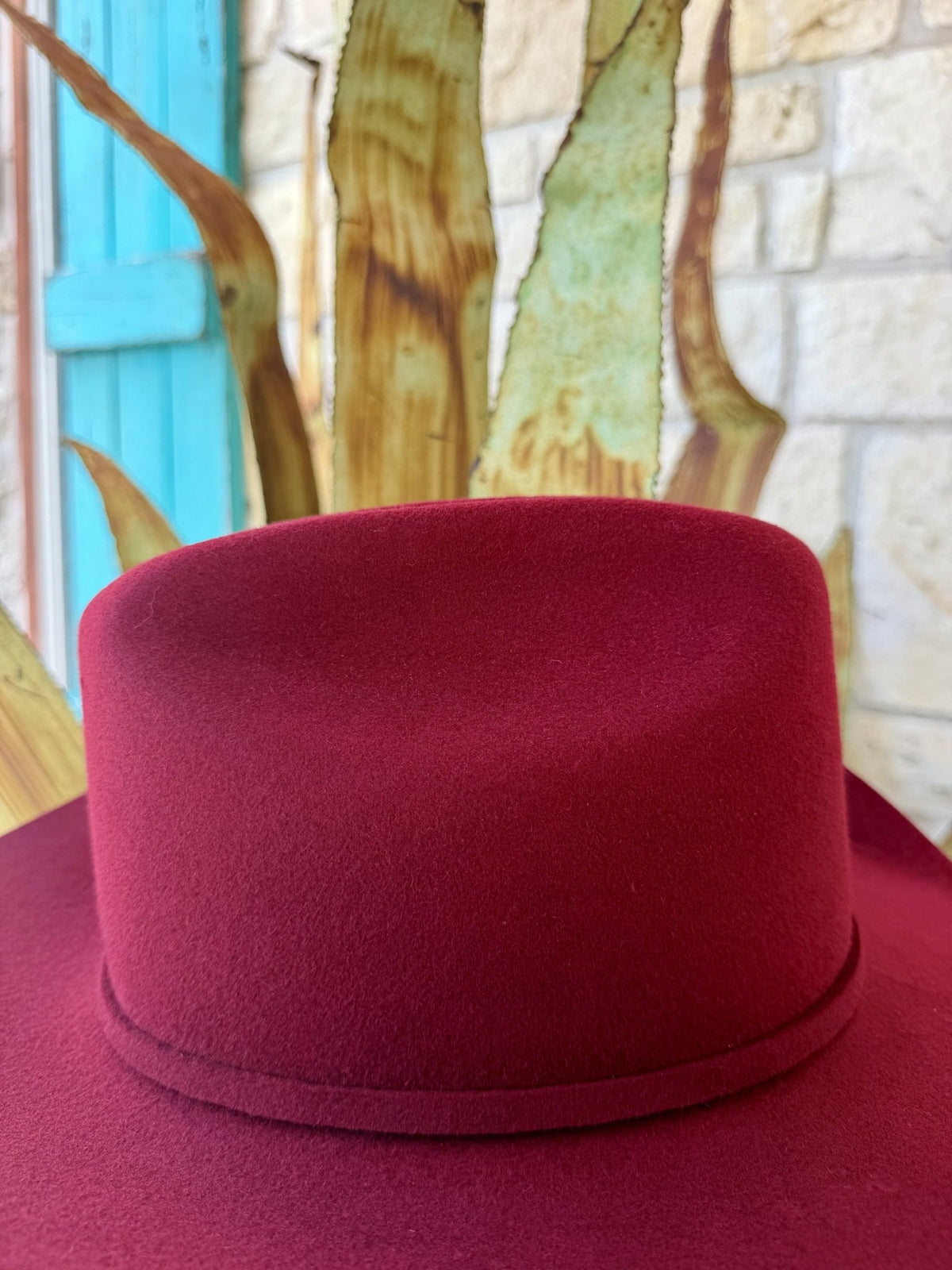 Women's Cranberry Cattleman Felt Hat