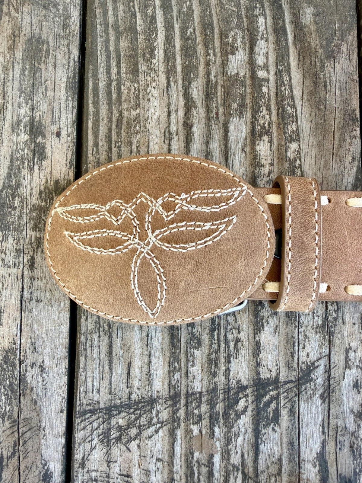 Women's Whipstitch Western Belt