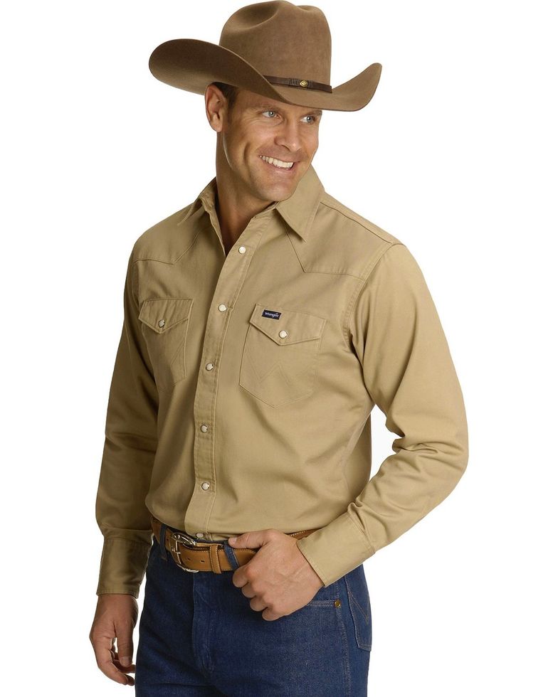 Wrangler Work Shirt - MS70319 – Blair\'s Western Wear & Boutique