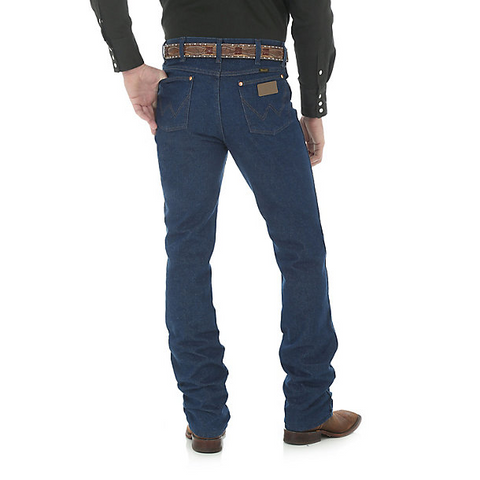Men's Wrangler Cowboy Cut Prewashed Slim Fit Blue Jean - 936PWD
