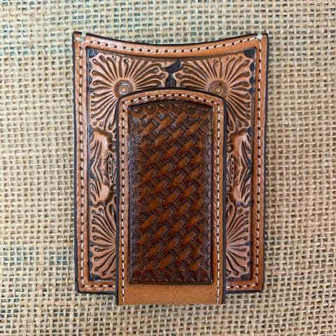 Ariat, Men's Money Clip With Card Holder-A3536208