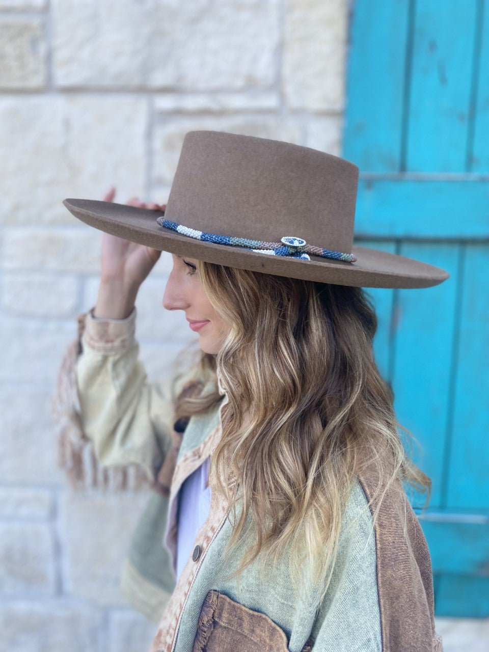 Ladies Telescope Crown Felt Cowgirl Hat - XWTELS4604 - Blair's Western Wear Marble Falls, TX